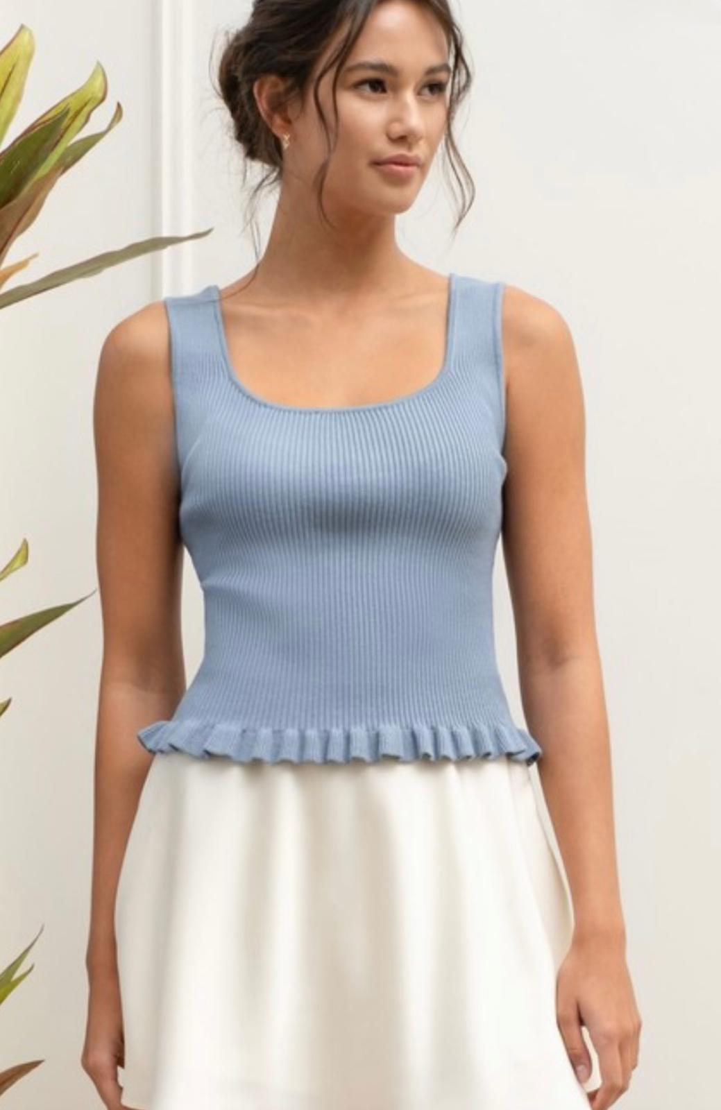 The Periwinkle Top