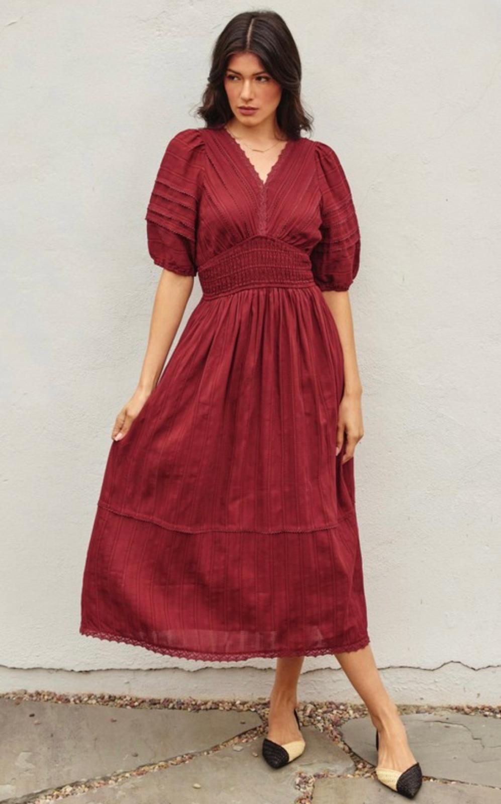 The Merlot Dress
