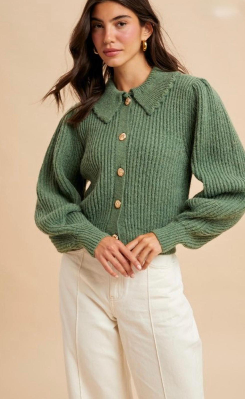 Sage Cardigan