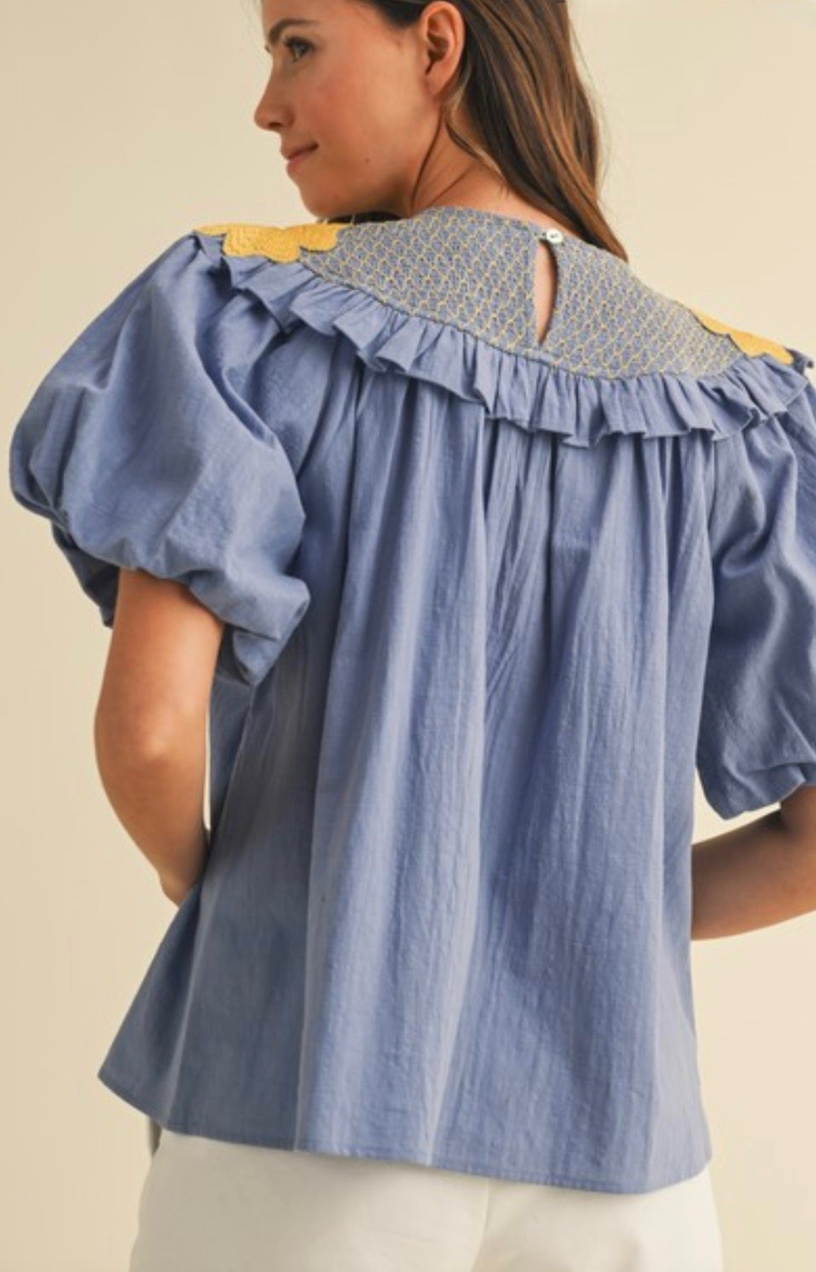 Marigold Blouse 40% off with code Summer2025