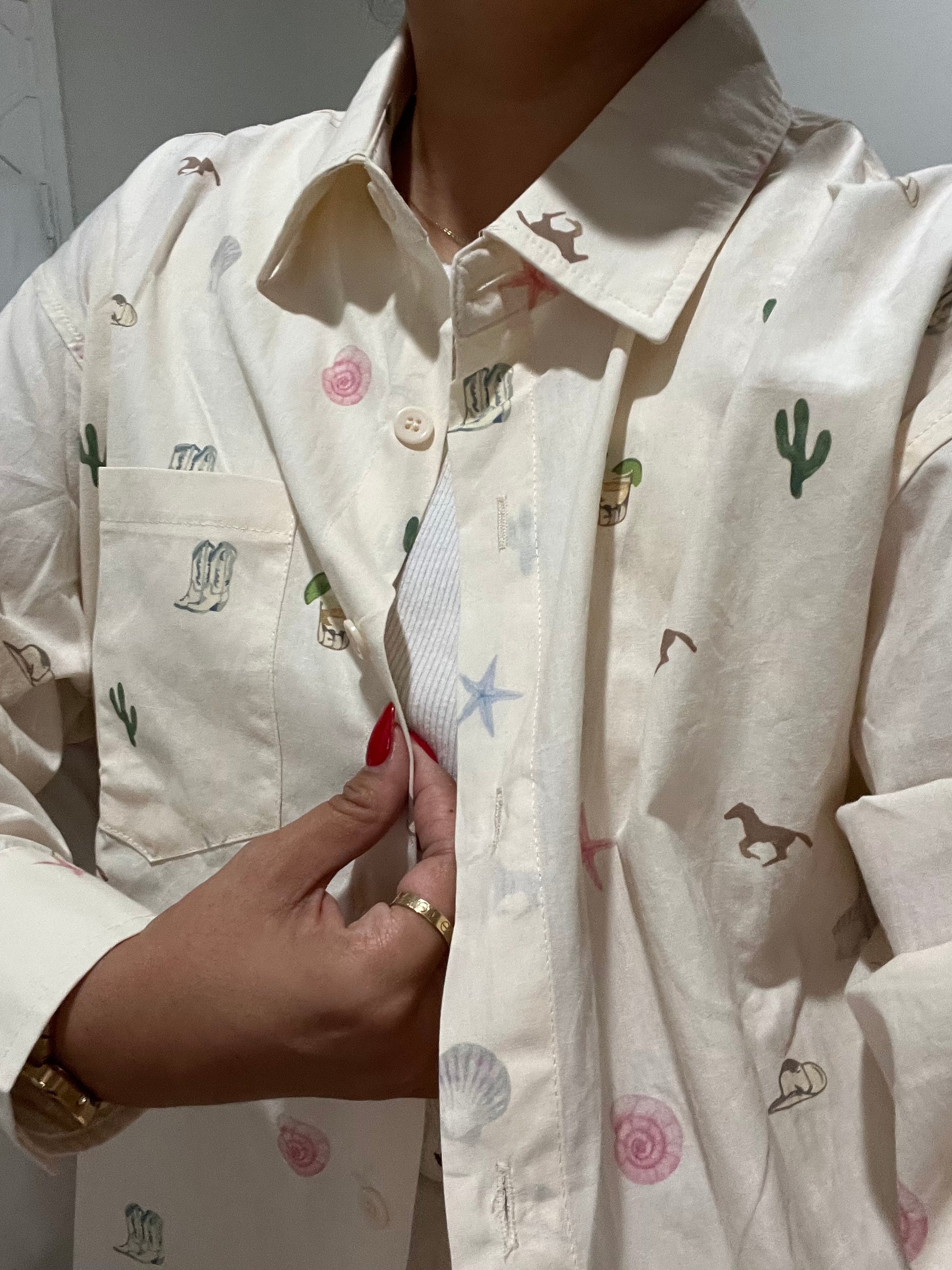 Desert Coast Button up Shirt 40% off with code Summer2025