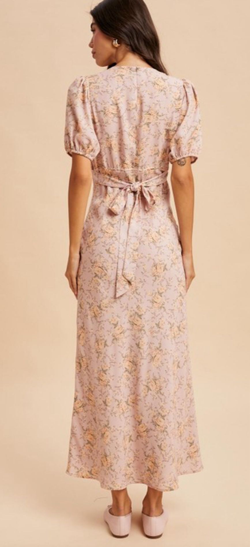 The Rosette Maxi Dress