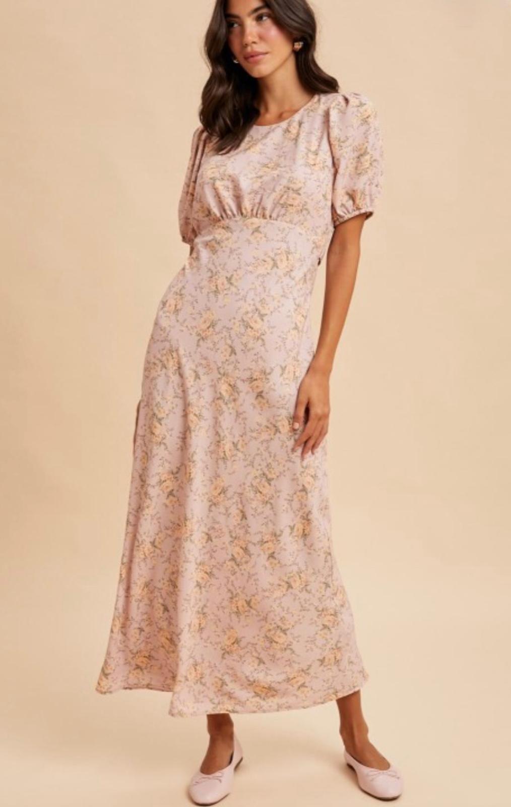 The Rosette Maxi Dress