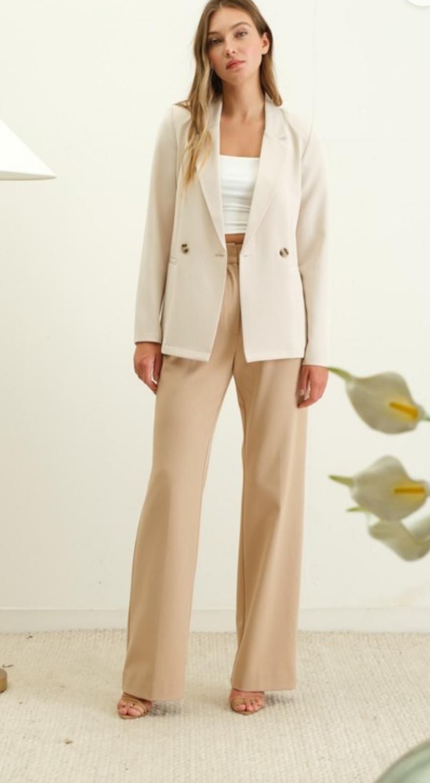 The Cream Blazer Jacket