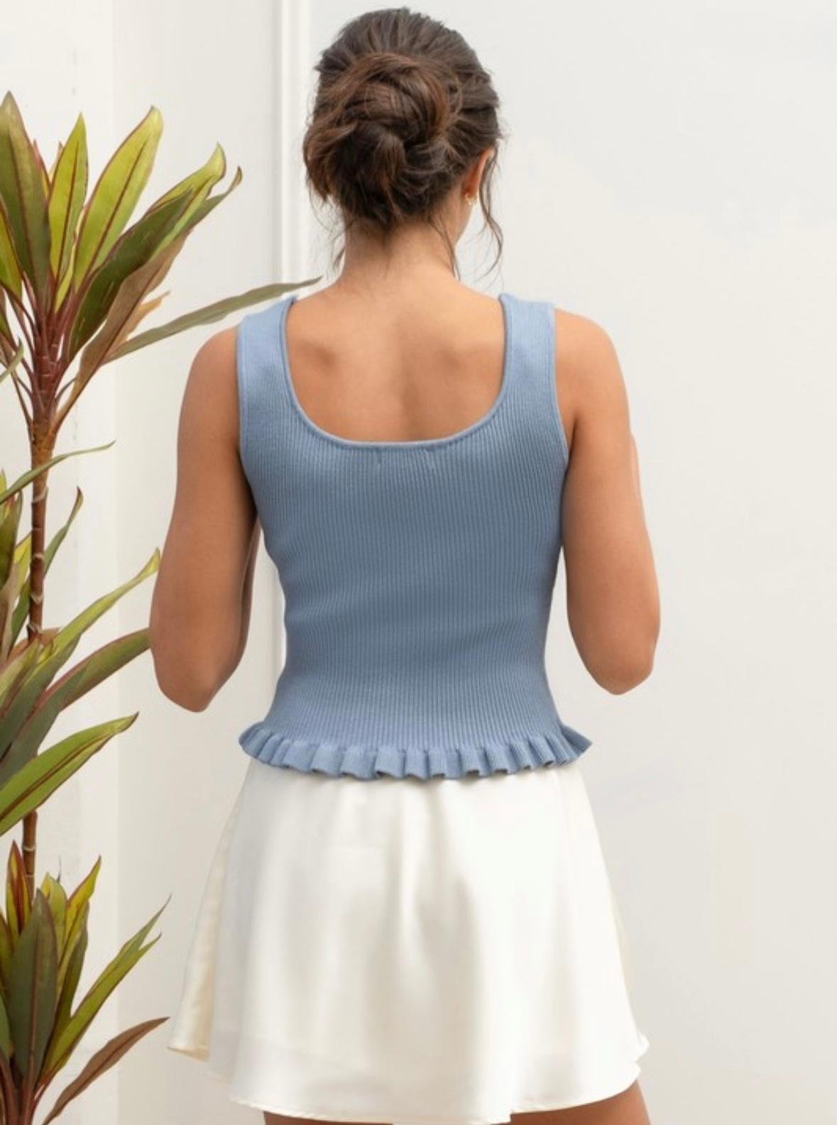 The Periwinkle Top