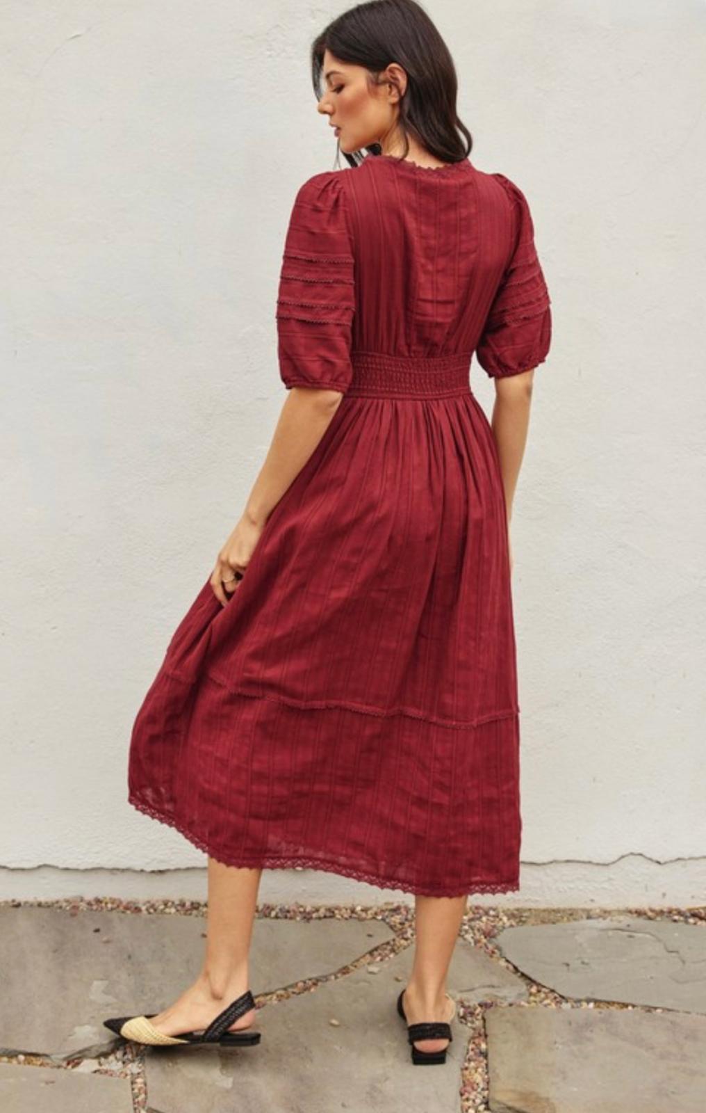 The Merlot Dress