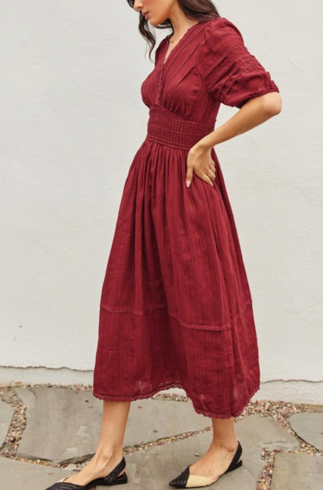 The Merlot Dress