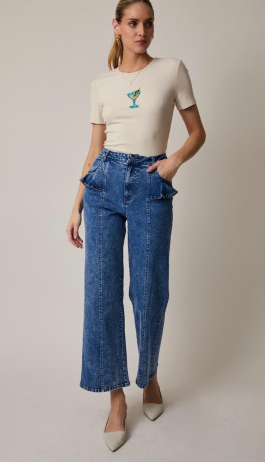 Rosie Ruffle Jeans
