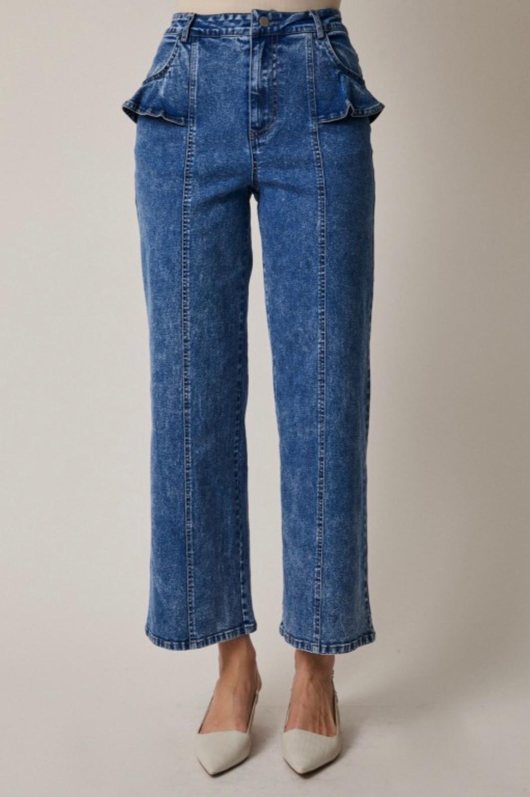 Rosie Ruffle Jeans