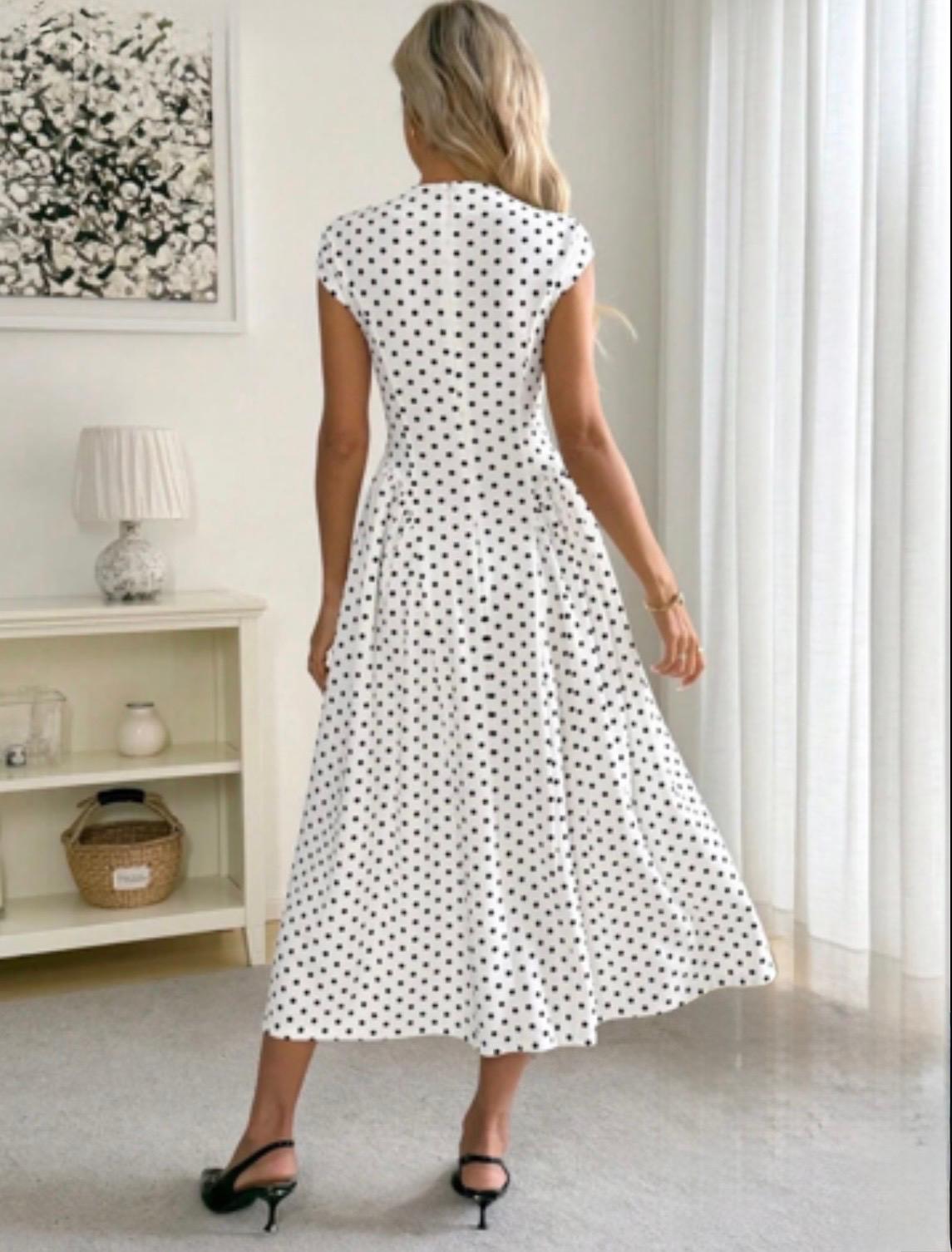 The Dotty Midi Dress