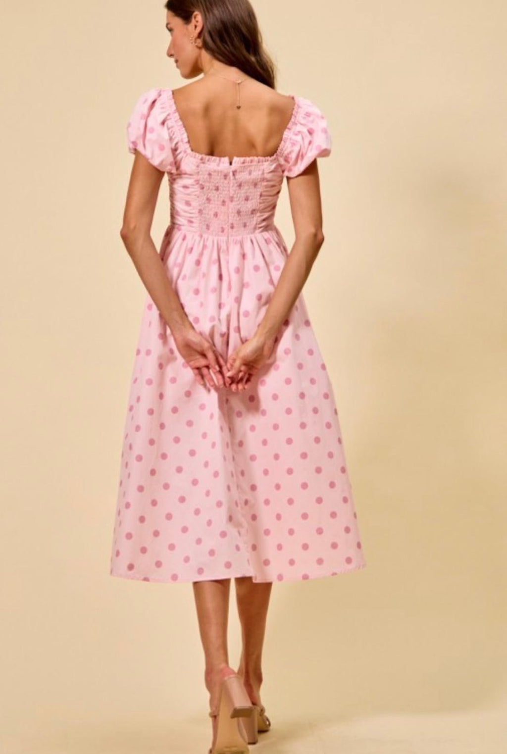 Pretty In Pink Midi Dress